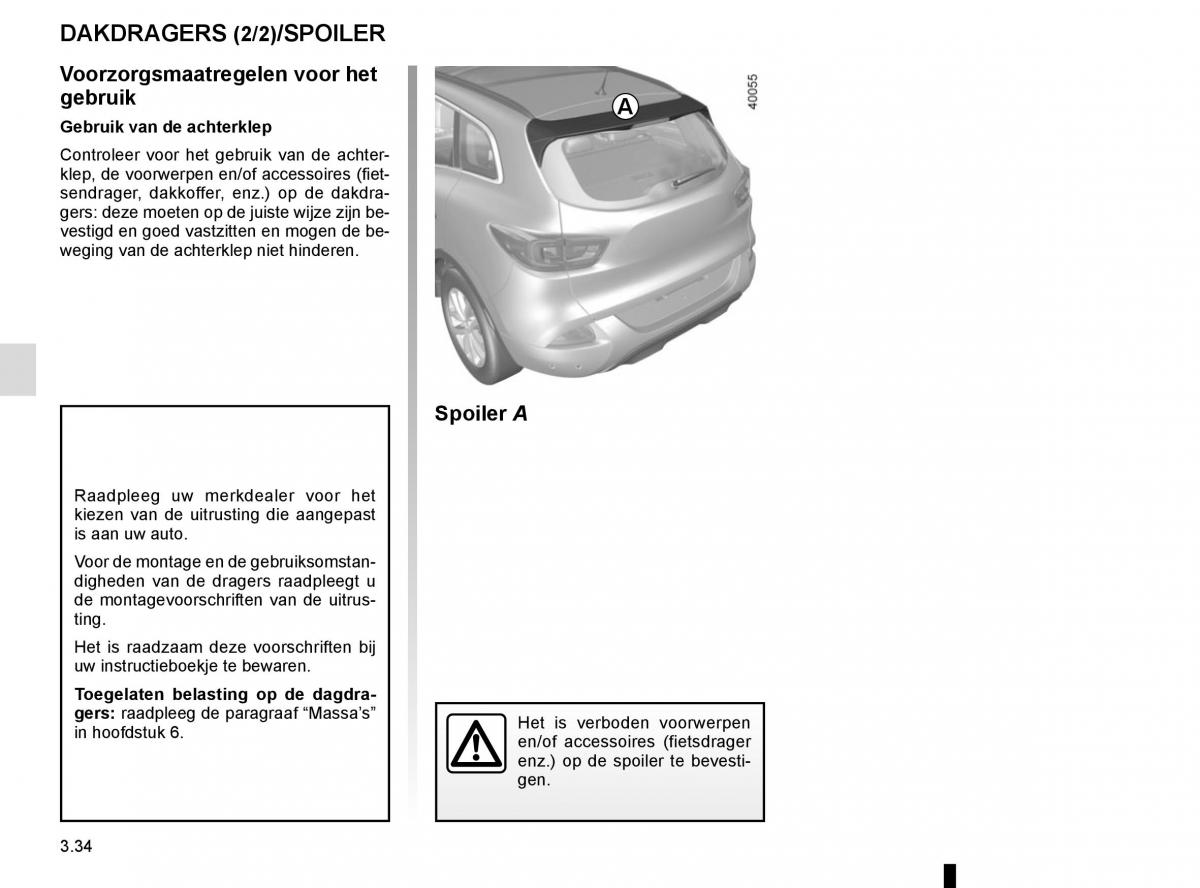 Renault Kadjar owners manual handleiding / page 212