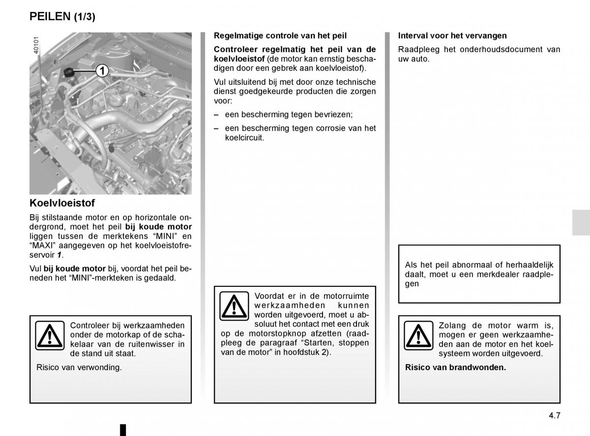 Renault Kadjar owners manual handleiding / page 221