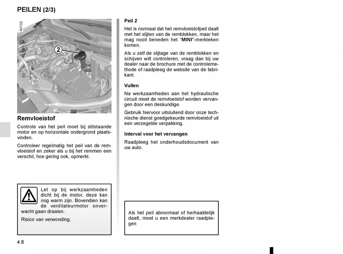 Renault Kadjar owners manual handleiding / page 222