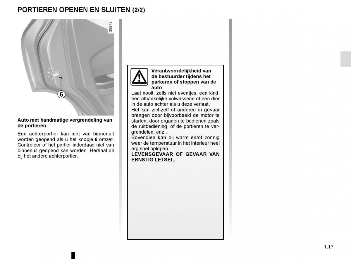 Renault Kadjar owners manual handleiding / page 23