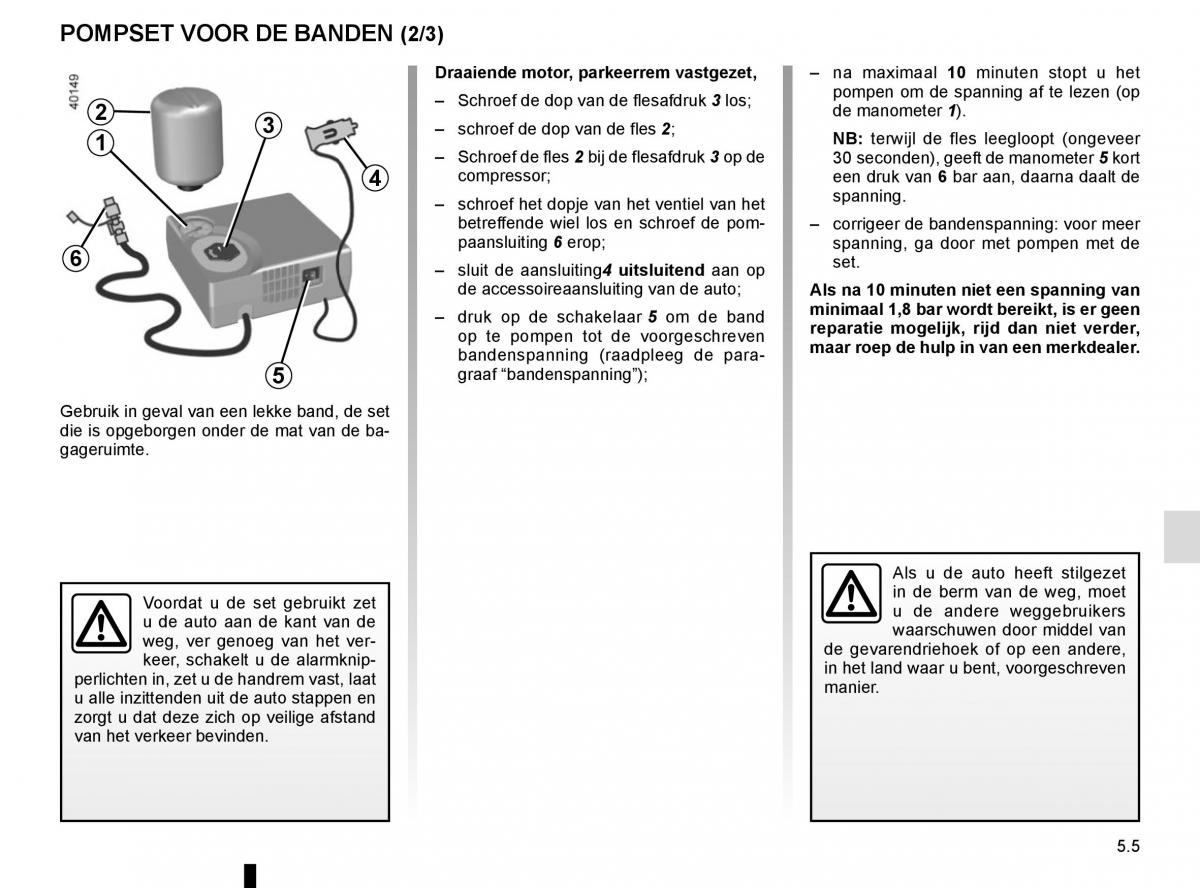 Renault Kadjar owners manual handleiding / page 237