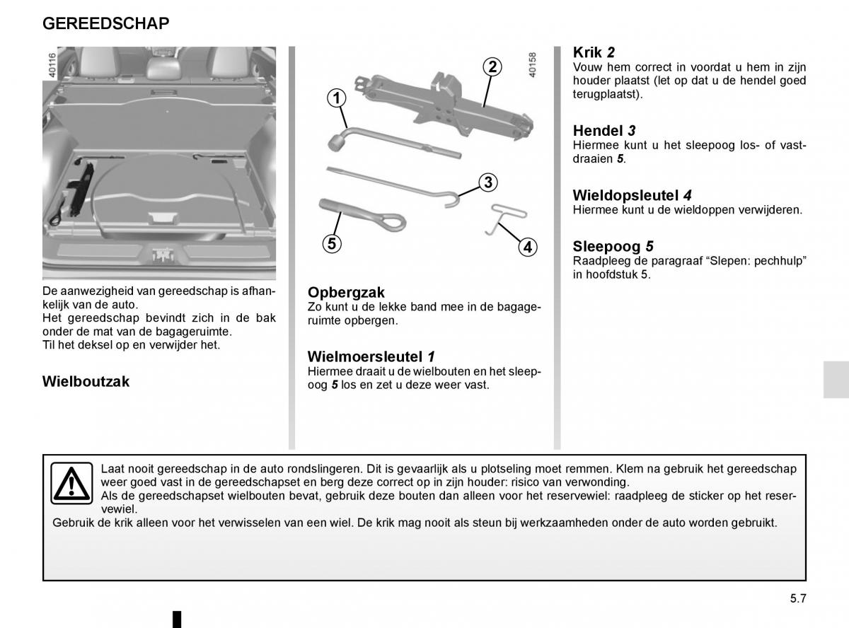 Renault Kadjar owners manual handleiding / page 239