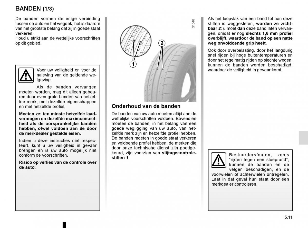 Renault Kadjar owners manual handleiding / page 243