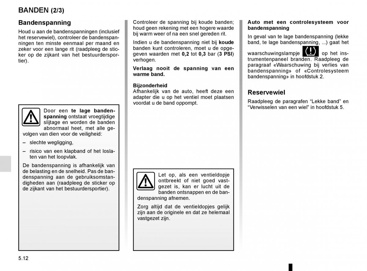 Renault Kadjar owners manual handleiding / page 244