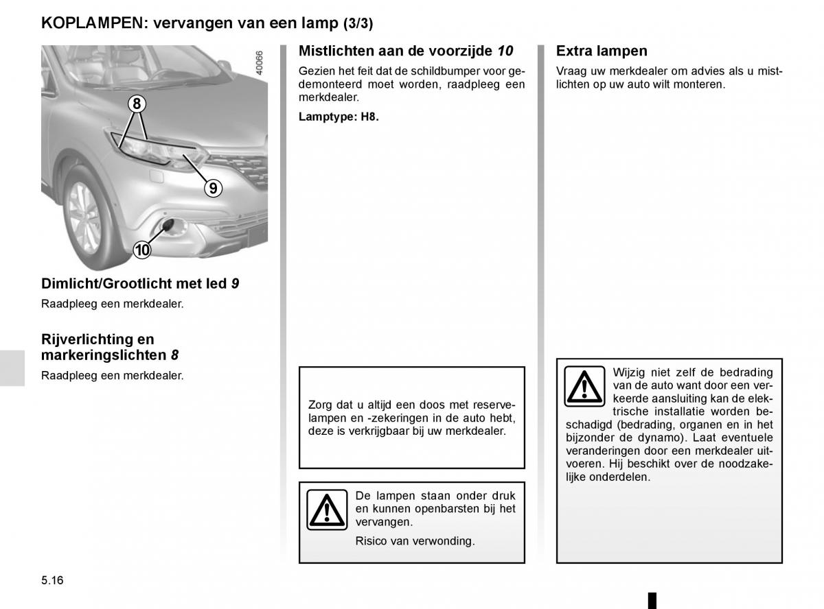 Renault Kadjar owners manual handleiding / page 248