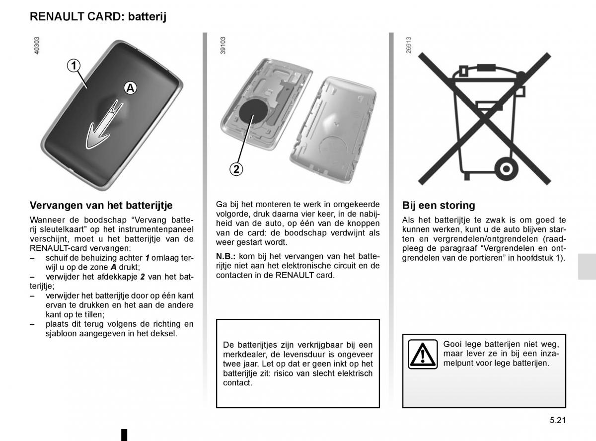 Renault Kadjar owners manual handleiding / page 253