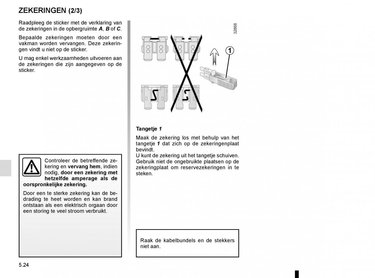 Renault Kadjar owners manual handleiding / page 256