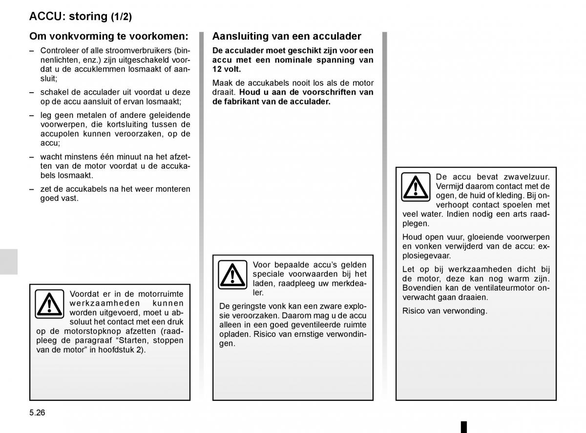 Renault Kadjar owners manual handleiding / page 258