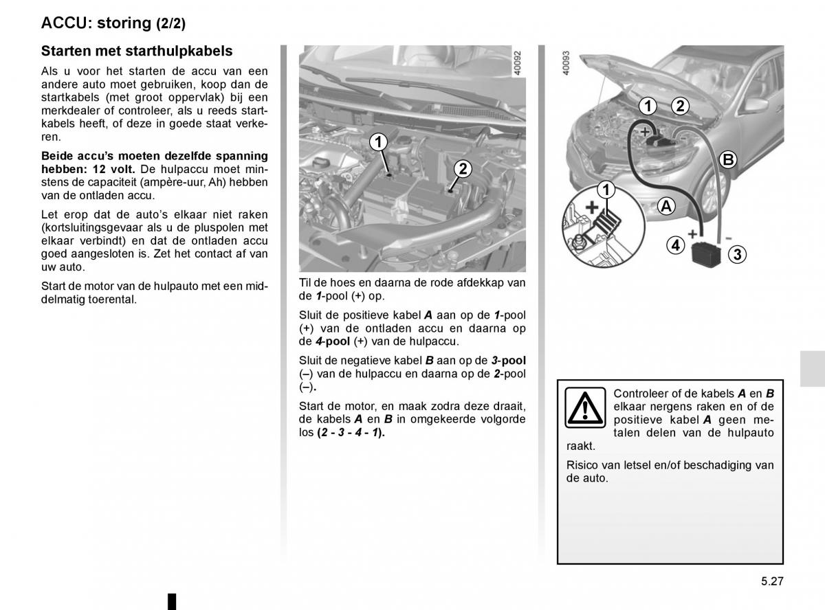 Renault Kadjar owners manual handleiding / page 259