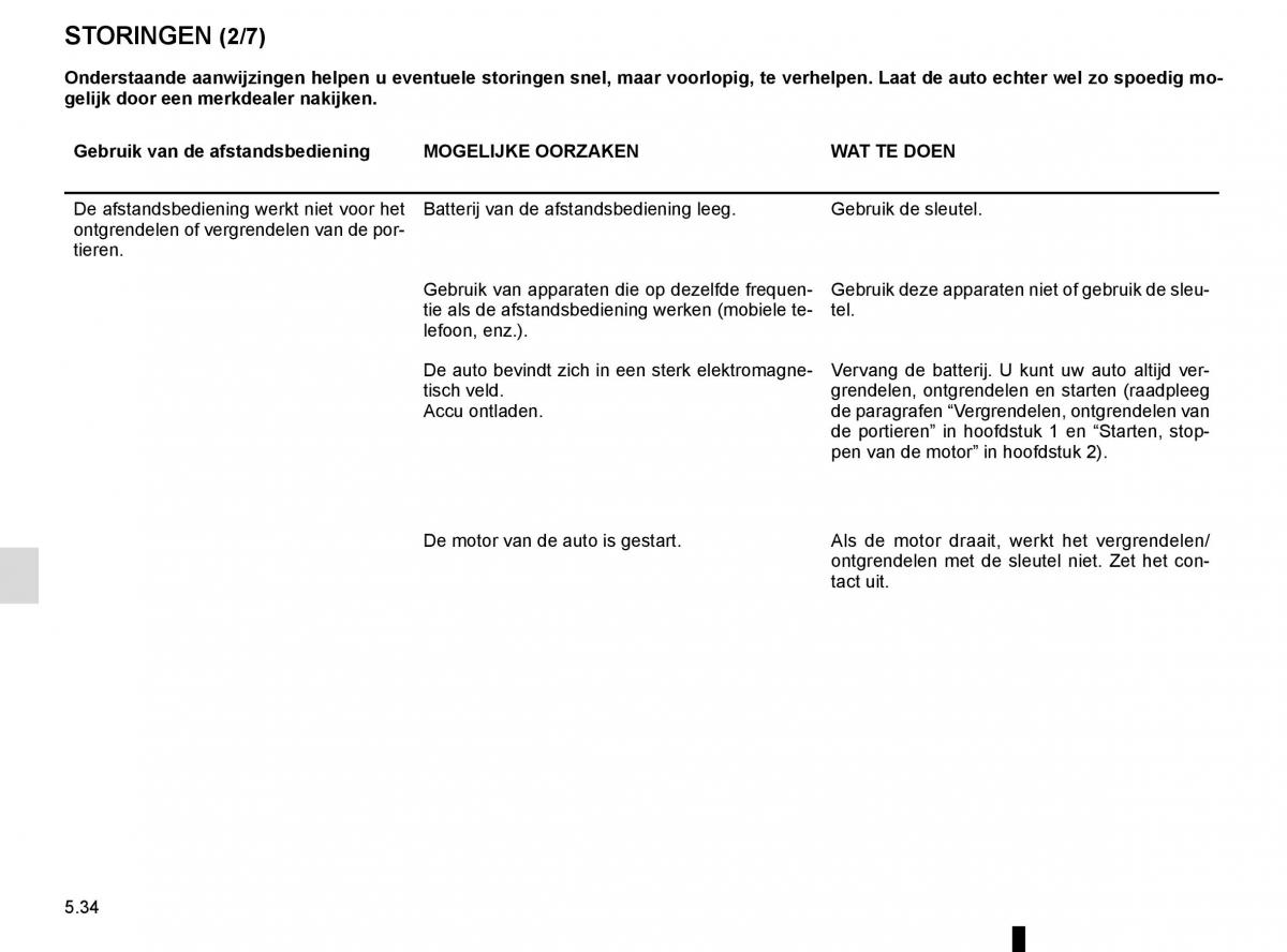 Renault Kadjar owners manual handleiding / page 266