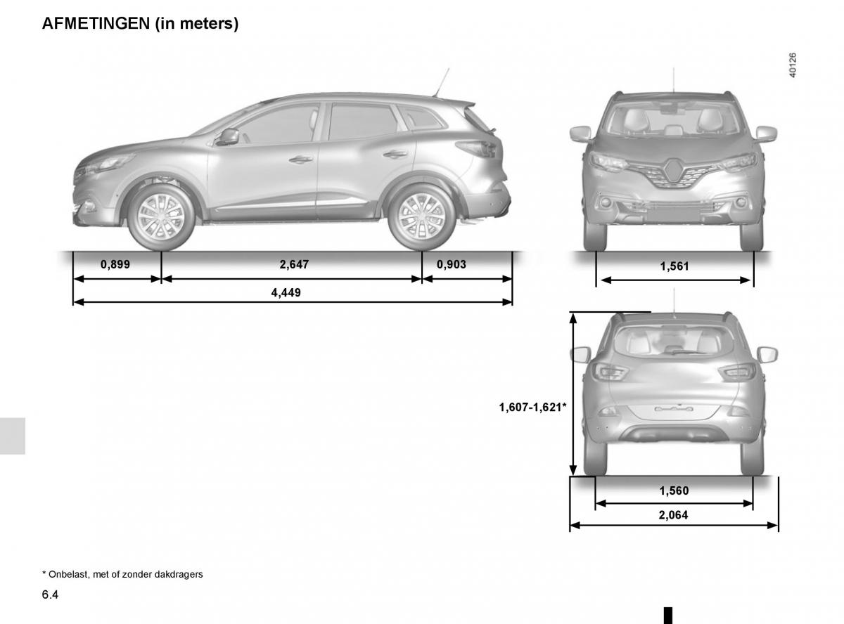 Renault Kadjar owners manual handleiding / page 276