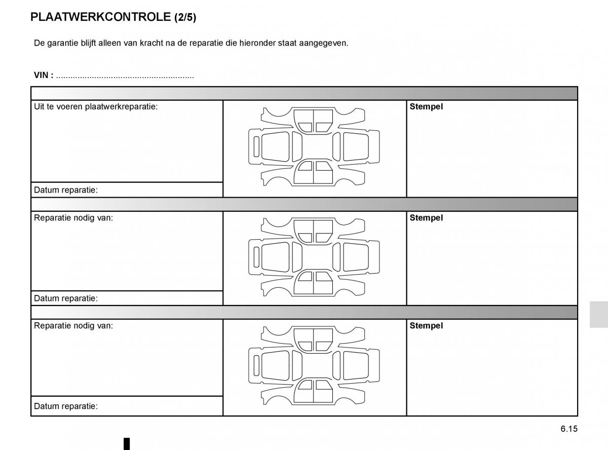 Renault Kadjar owners manual handleiding / page 287