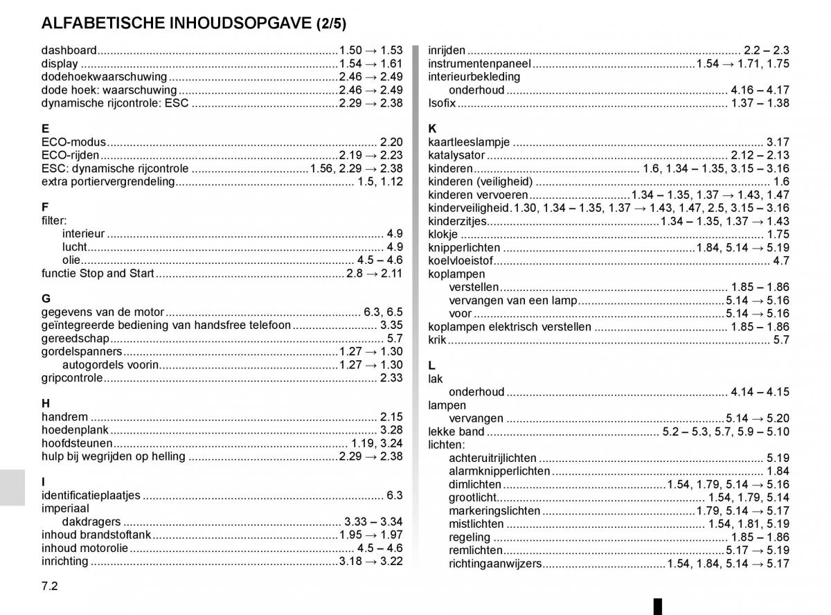 Renault Kadjar owners manual handleiding / page 292