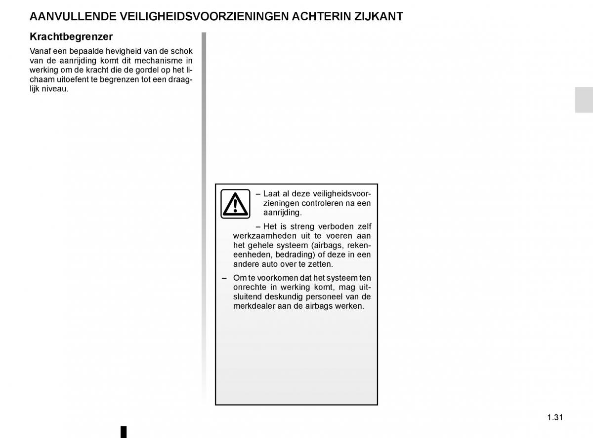 Renault Kadjar owners manual handleiding / page 37