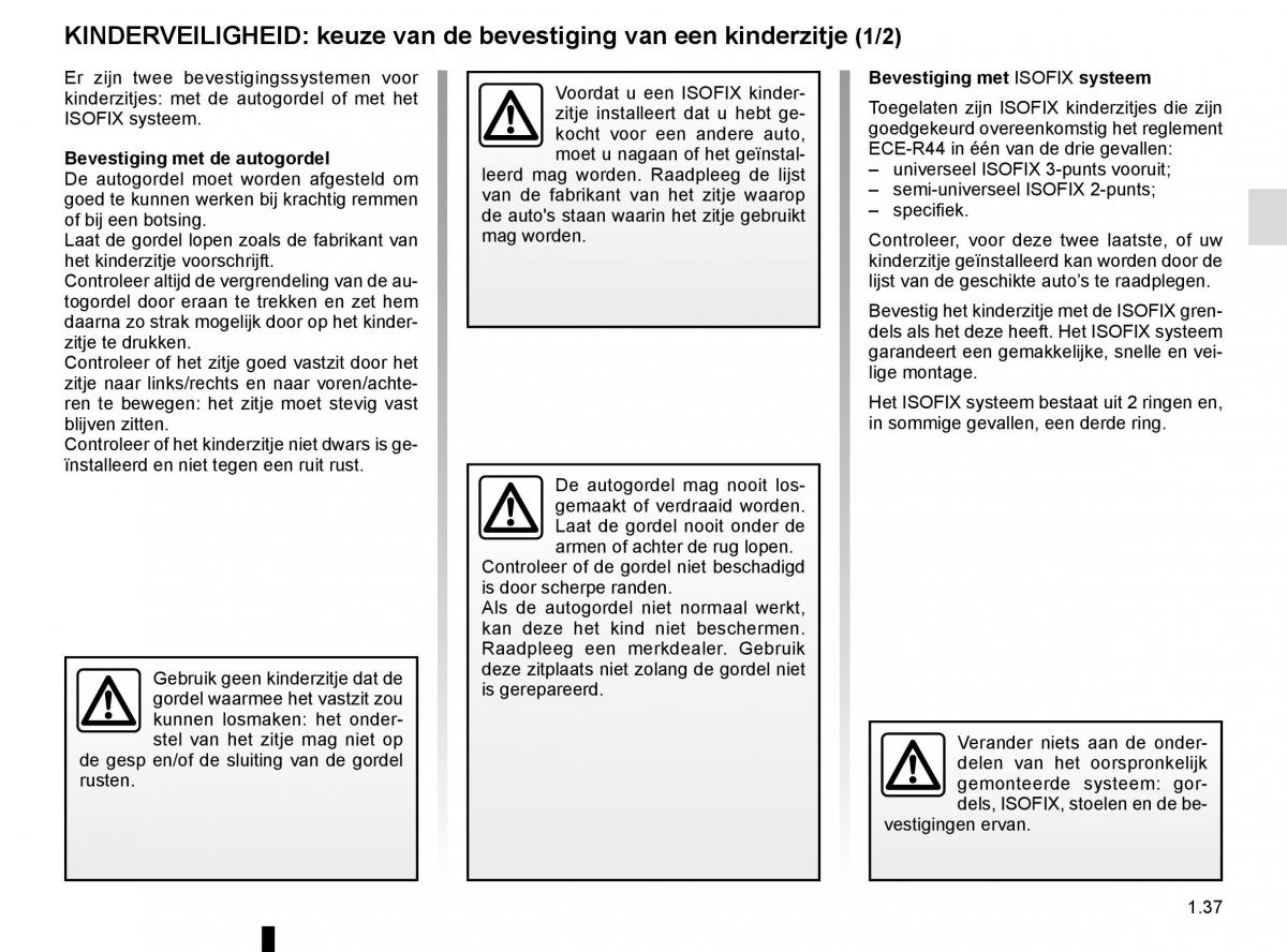 Renault Kadjar owners manual handleiding / page 43