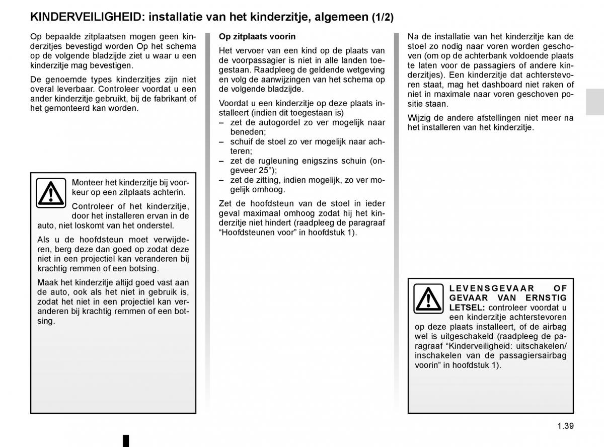 Renault Kadjar owners manual handleiding / page 45