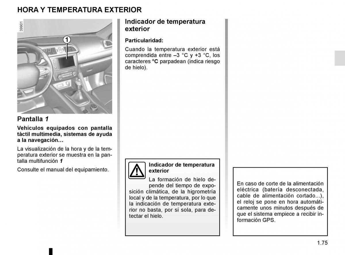 Renault Kadjar owners manual manual del propietario / page 81