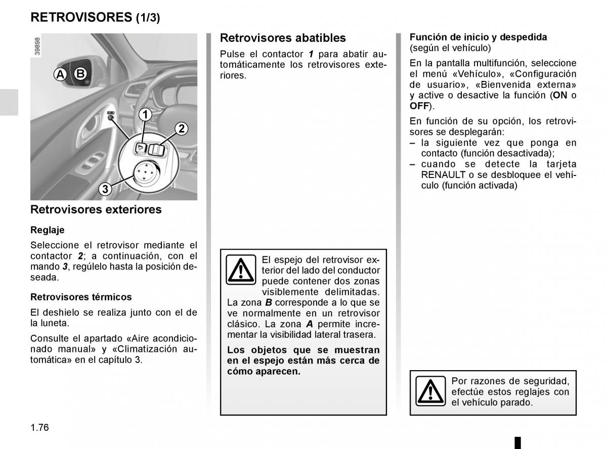 Renault Kadjar owners manual manual del propietario / page 82