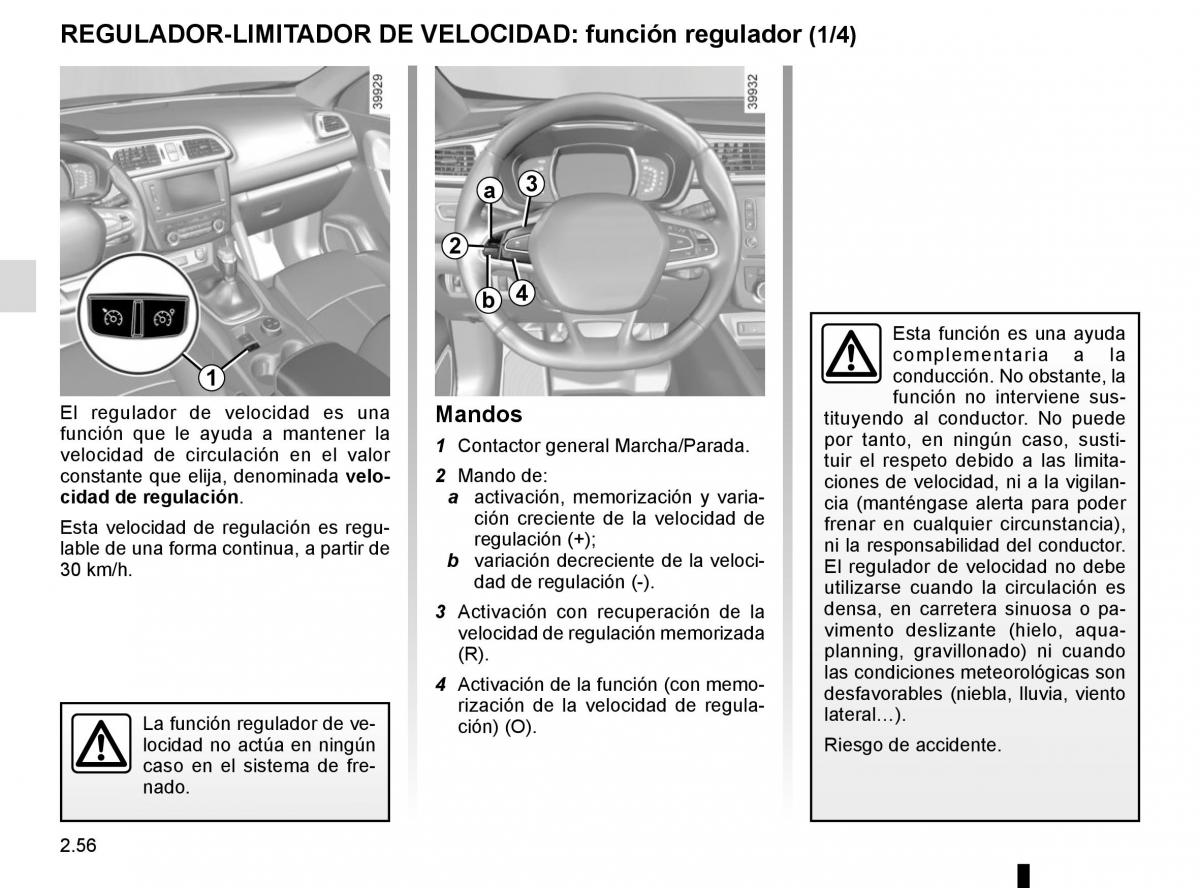 Renault Kadjar owners manual manual del propietario / page 160