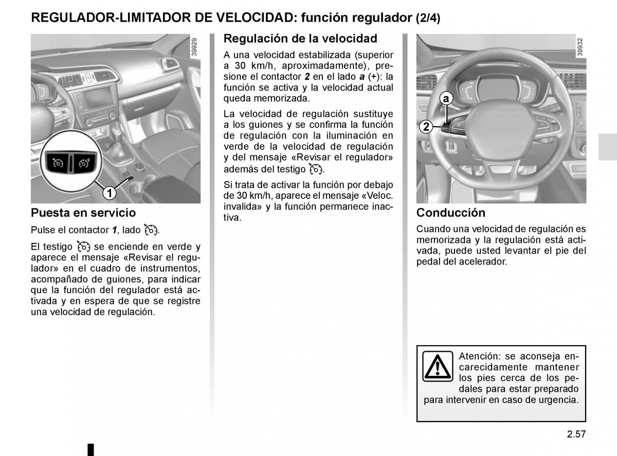 Renault Kadjar owners manual manual del propietario / page 161