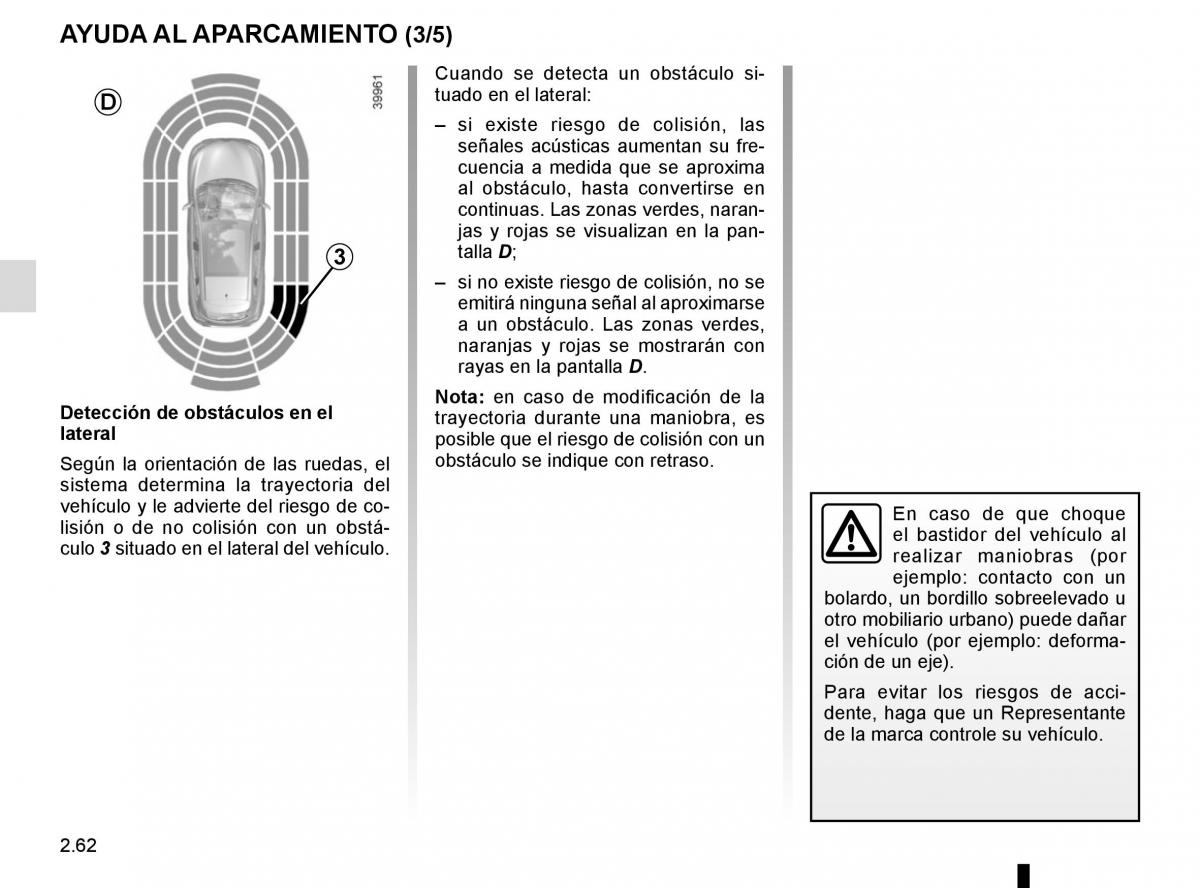 Renault Kadjar owners manual manual del propietario / page 166