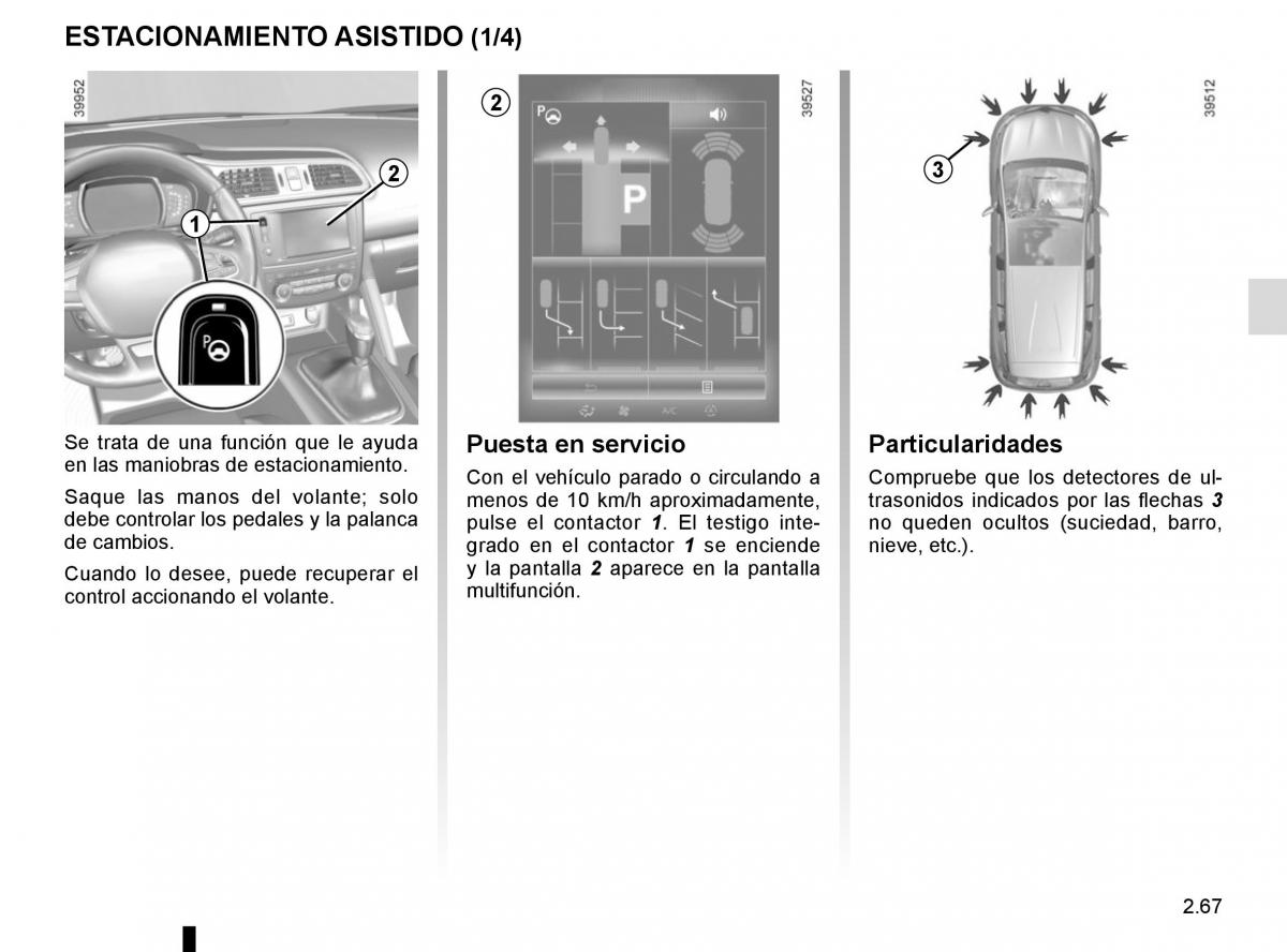 Renault Kadjar owners manual manual del propietario / page 171