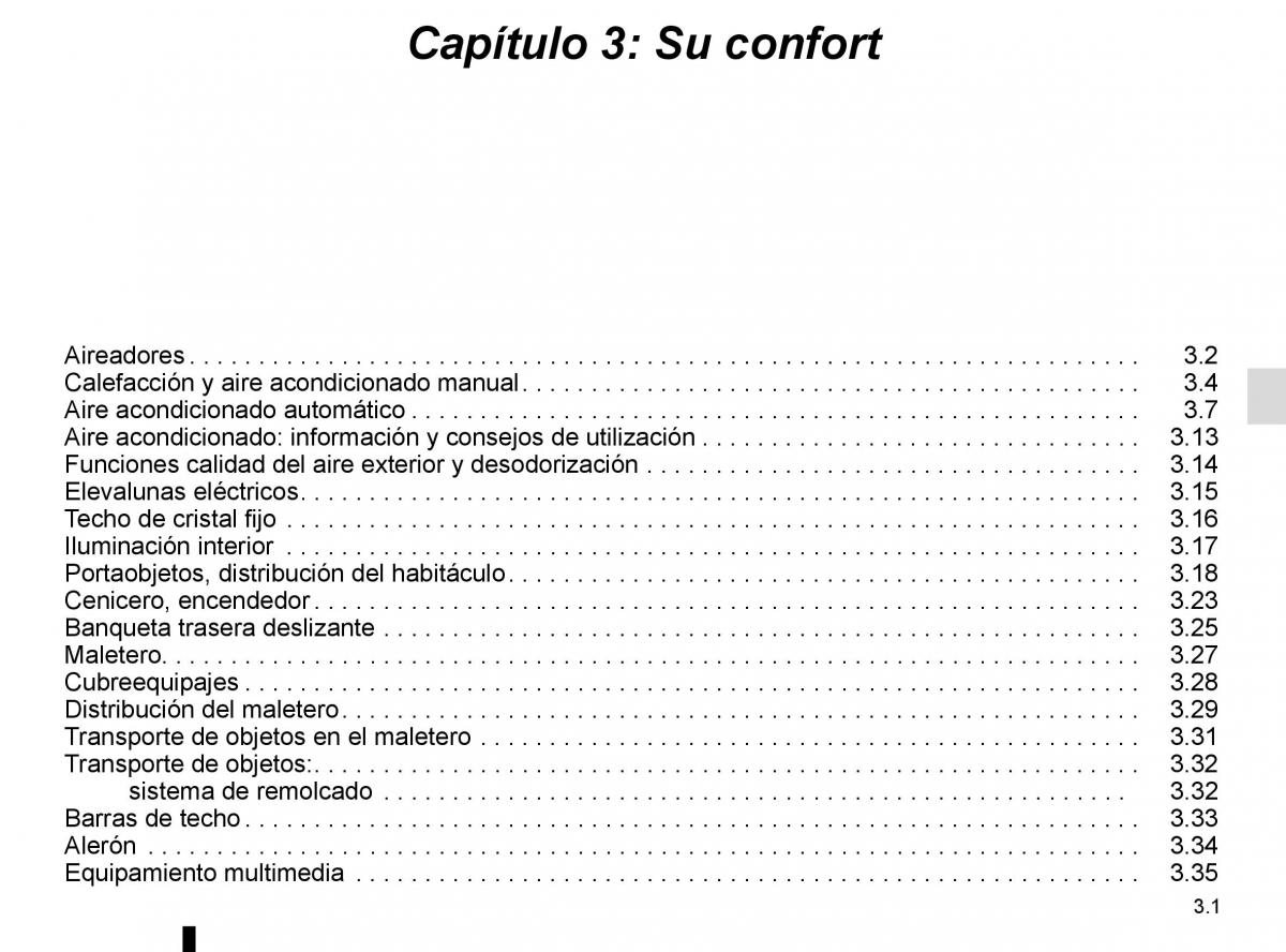 Renault Kadjar owners manual manual del propietario / page 179