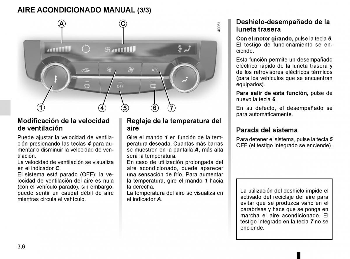 Renault Kadjar owners manual manual del propietario / page 184