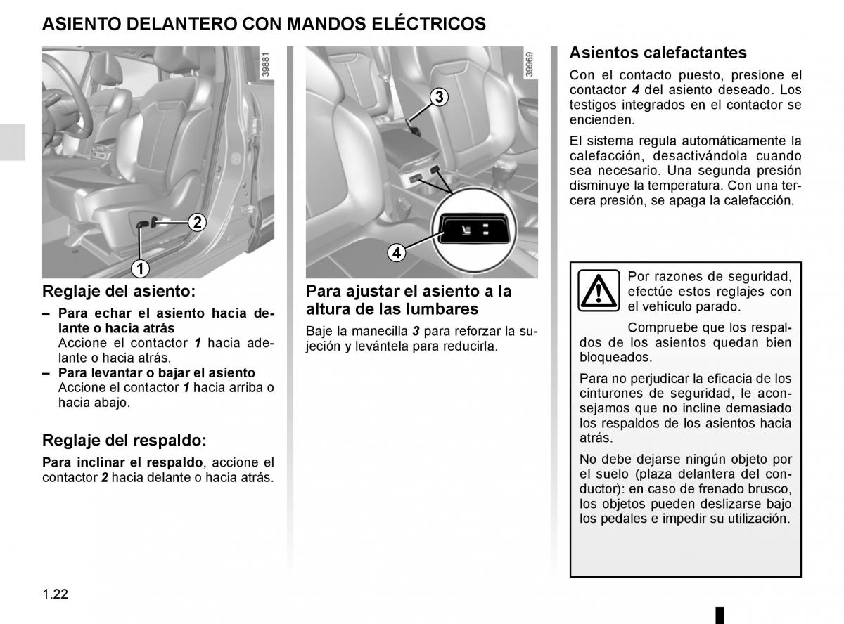 Renault Kadjar owners manual manual del propietario / page 28