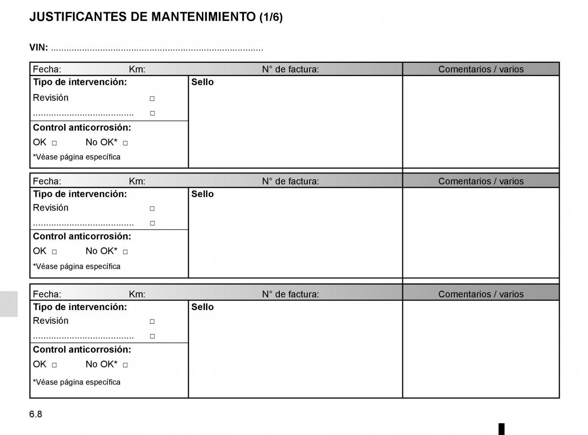 Renault Kadjar owners manual manual del propietario / page 280