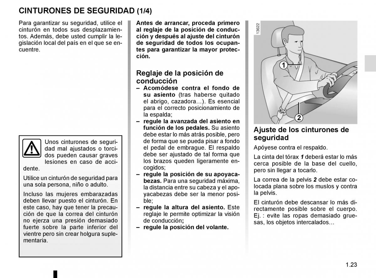 Renault Kadjar owners manual manual del propietario / page 29