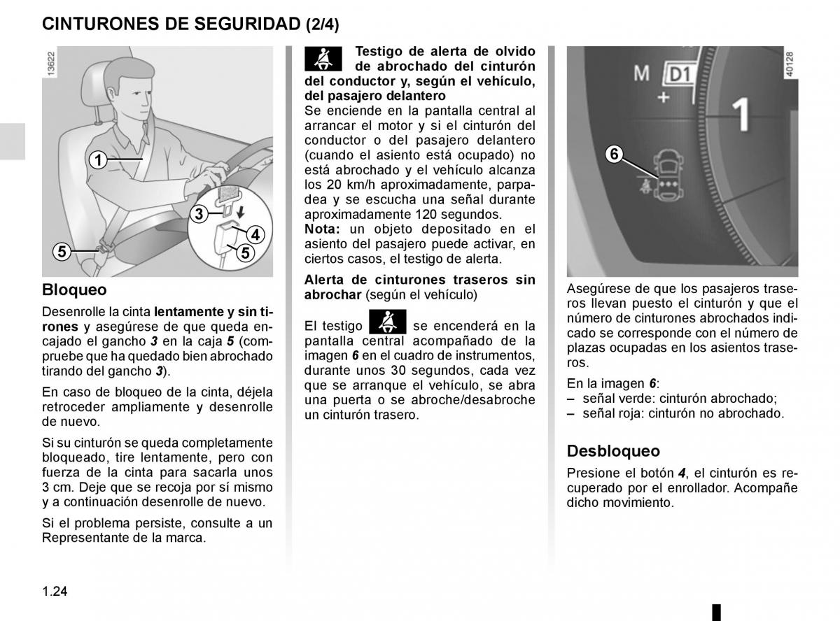 Renault Kadjar owners manual manual del propietario / page 30