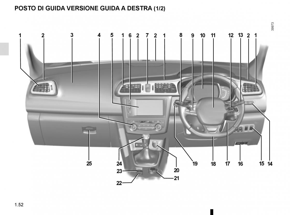 Renault Kadjar owners manual manuale del proprietario / page 58