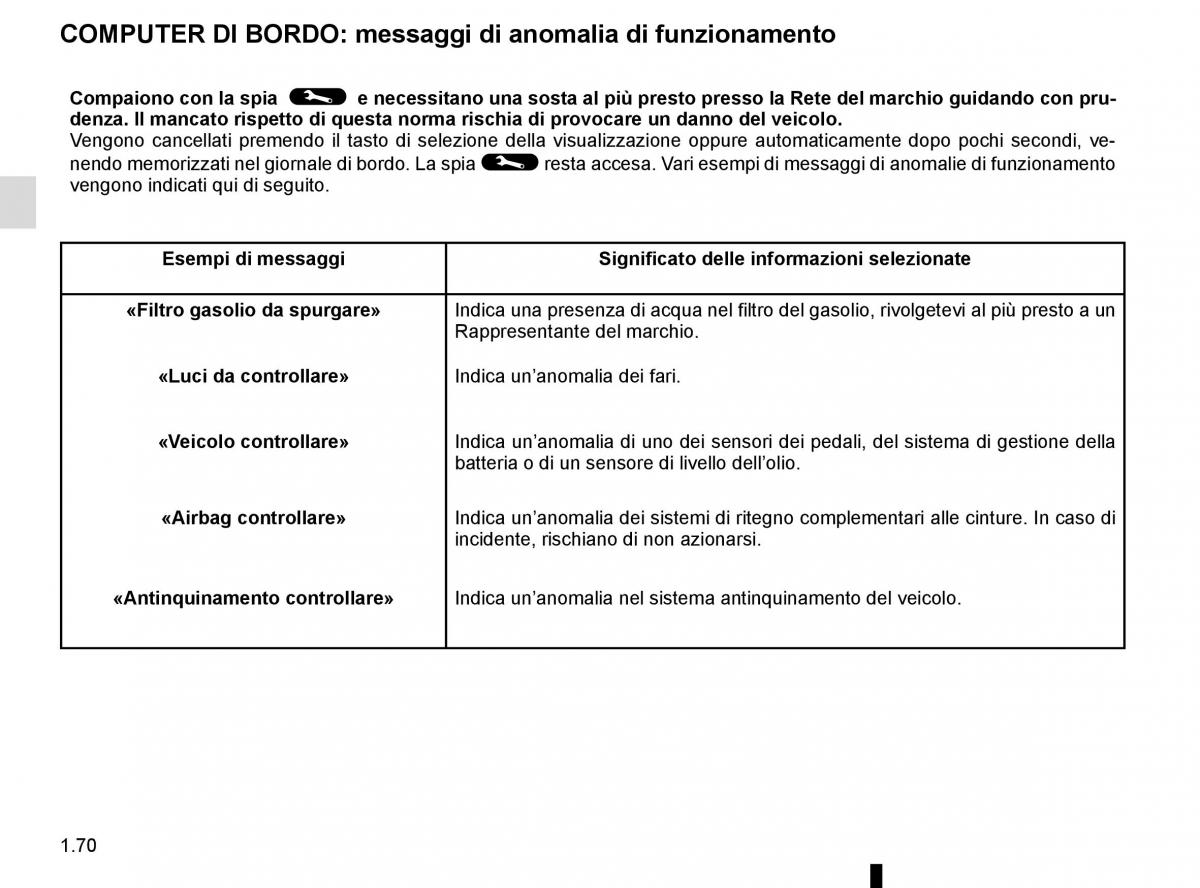 Renault Kadjar owners manual manuale del proprietario / page 76