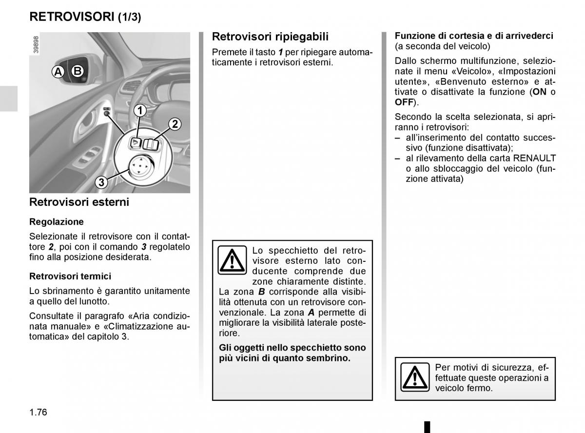 Renault Kadjar owners manual manuale del proprietario / page 82