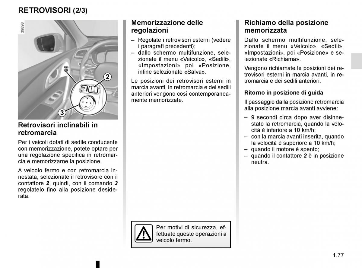 Renault Kadjar owners manual manuale del proprietario / page 83