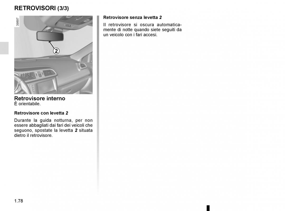 Renault Kadjar owners manual manuale del proprietario / page 84