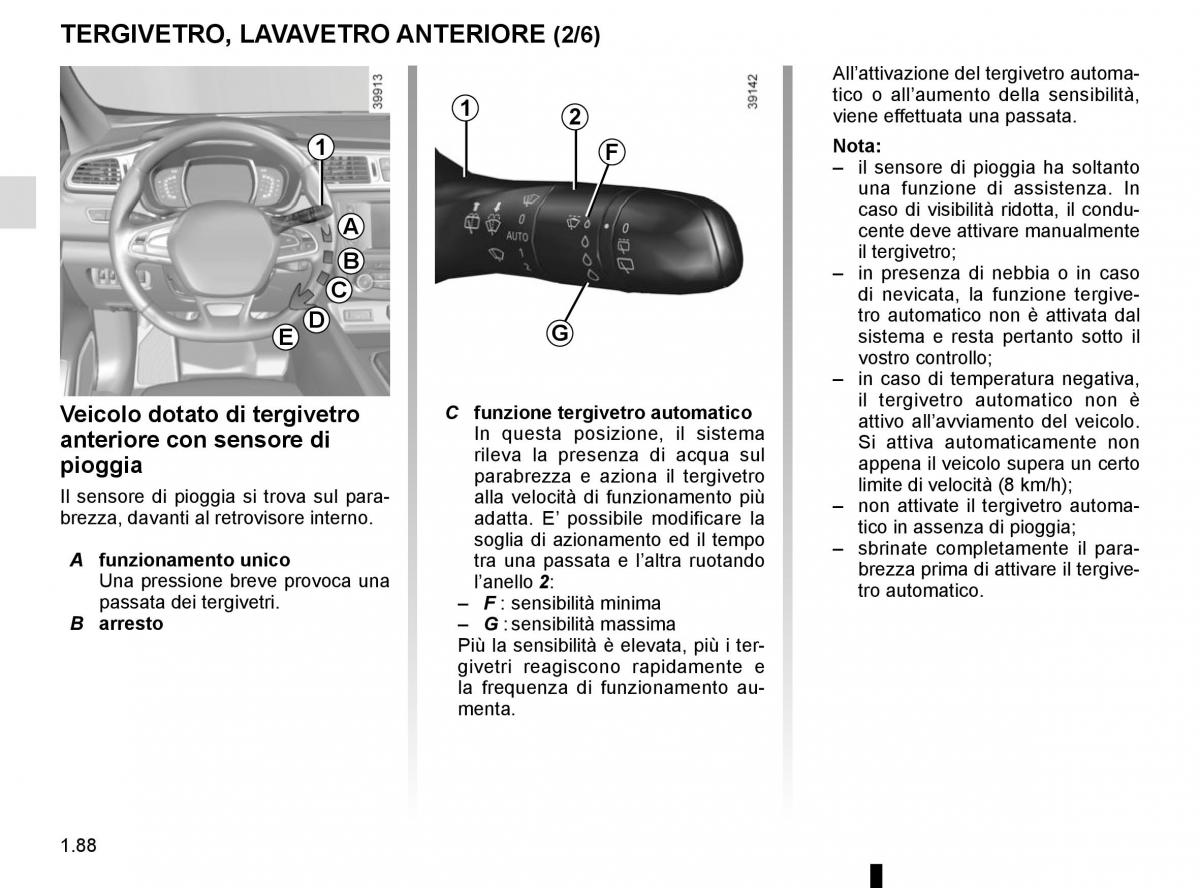 Renault Kadjar owners manual manuale del proprietario / page 94