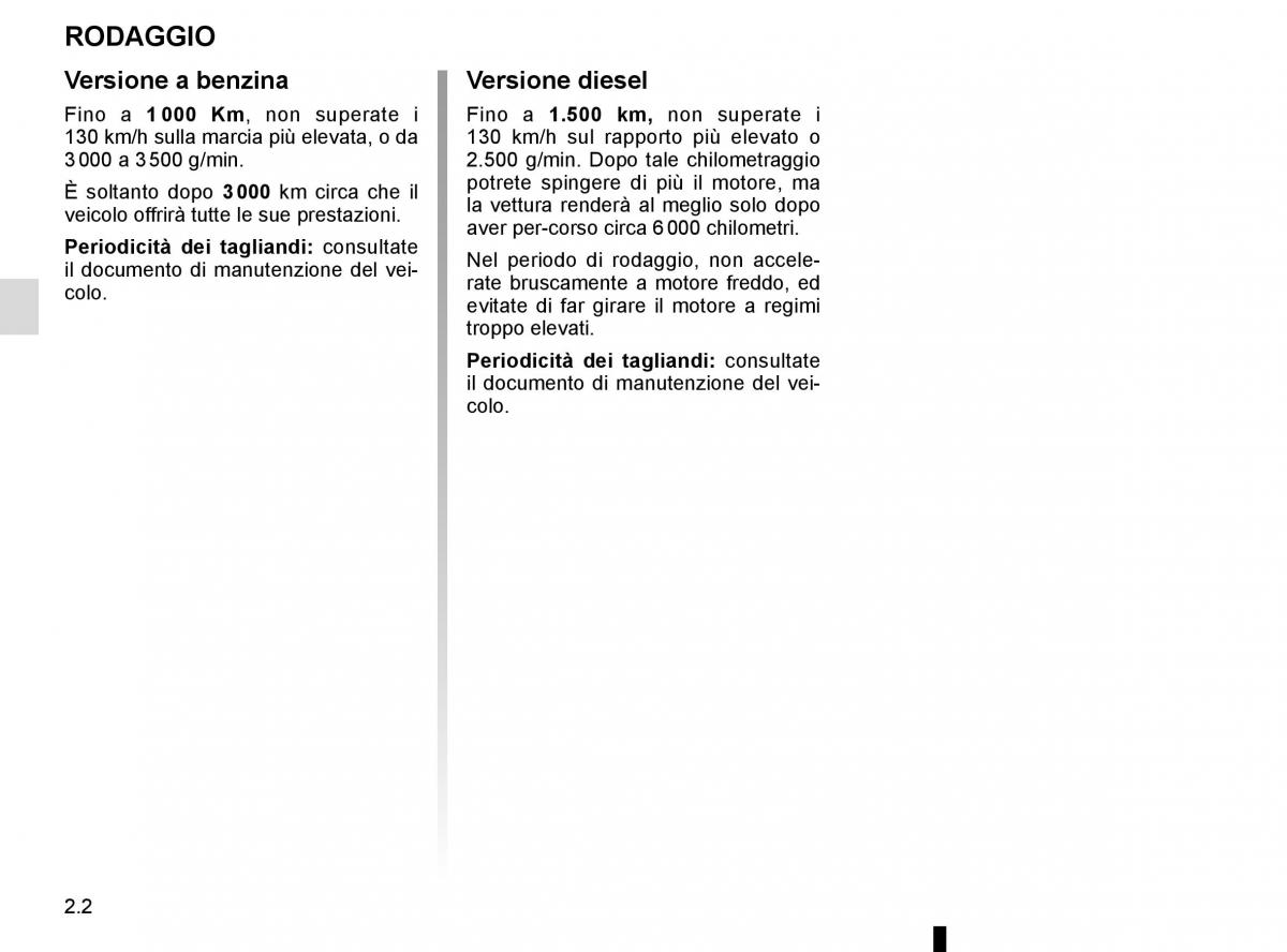 Renault Kadjar owners manual manuale del proprietario / page 106