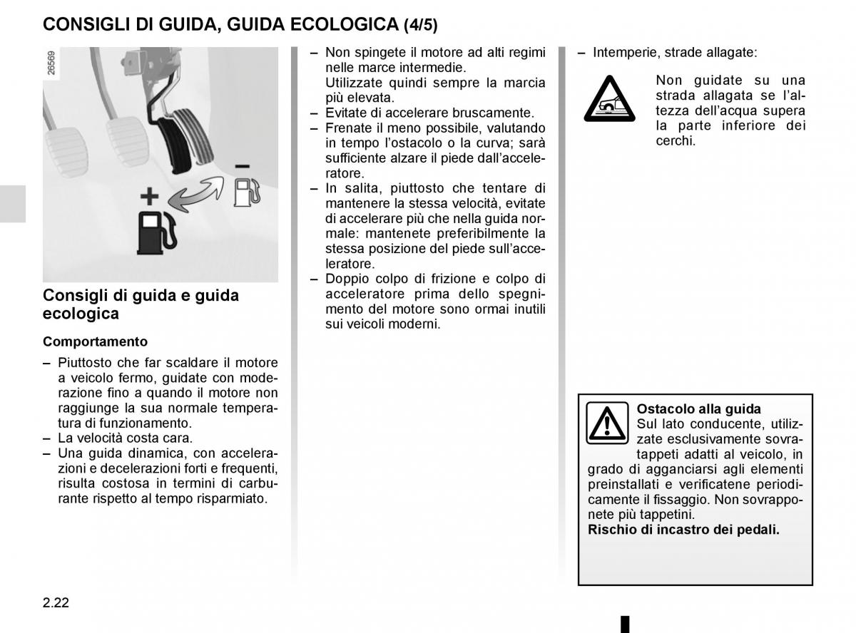 Renault Kadjar owners manual manuale del proprietario / page 126