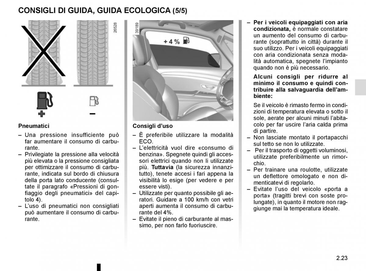 Renault Kadjar owners manual manuale del proprietario / page 127