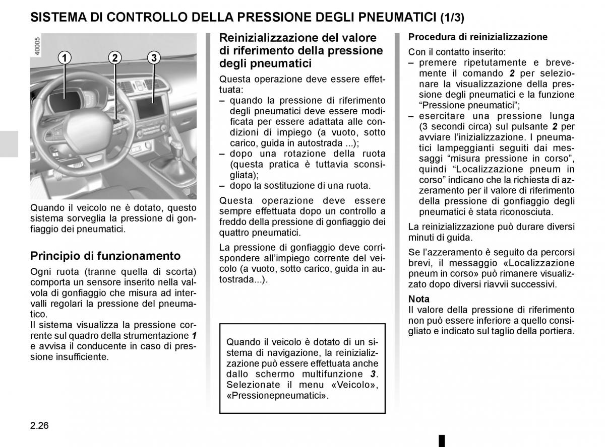 Renault Kadjar owners manual manuale del proprietario / page 130