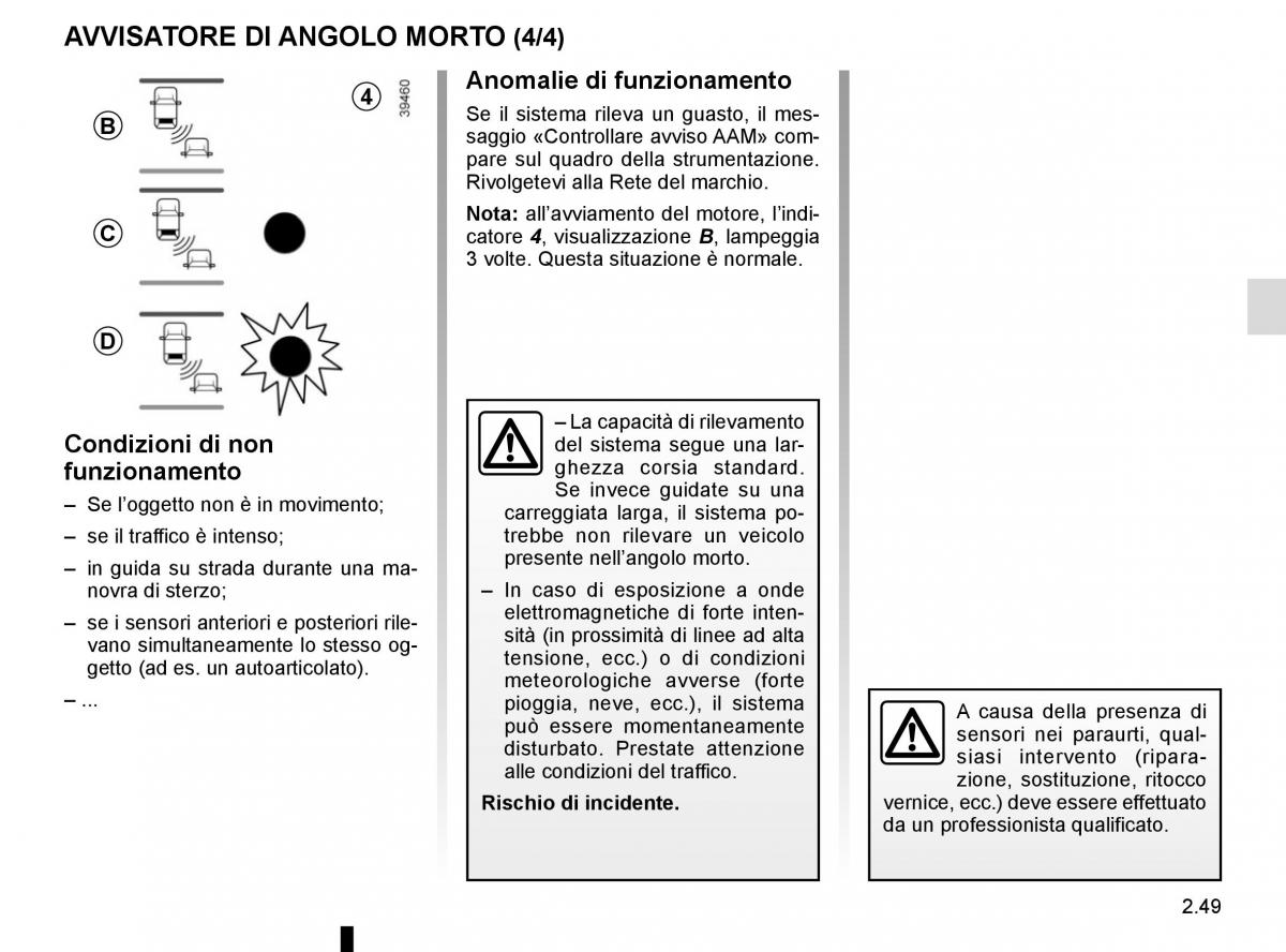 Renault Kadjar owners manual manuale del proprietario / page 153