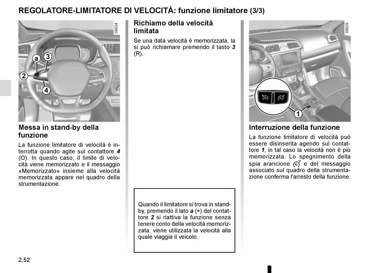 Renault Kadjar owners manual manuale del proprietario / page 156