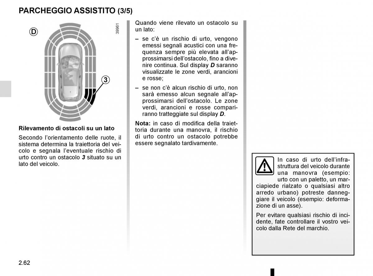 Renault Kadjar owners manual manuale del proprietario / page 166