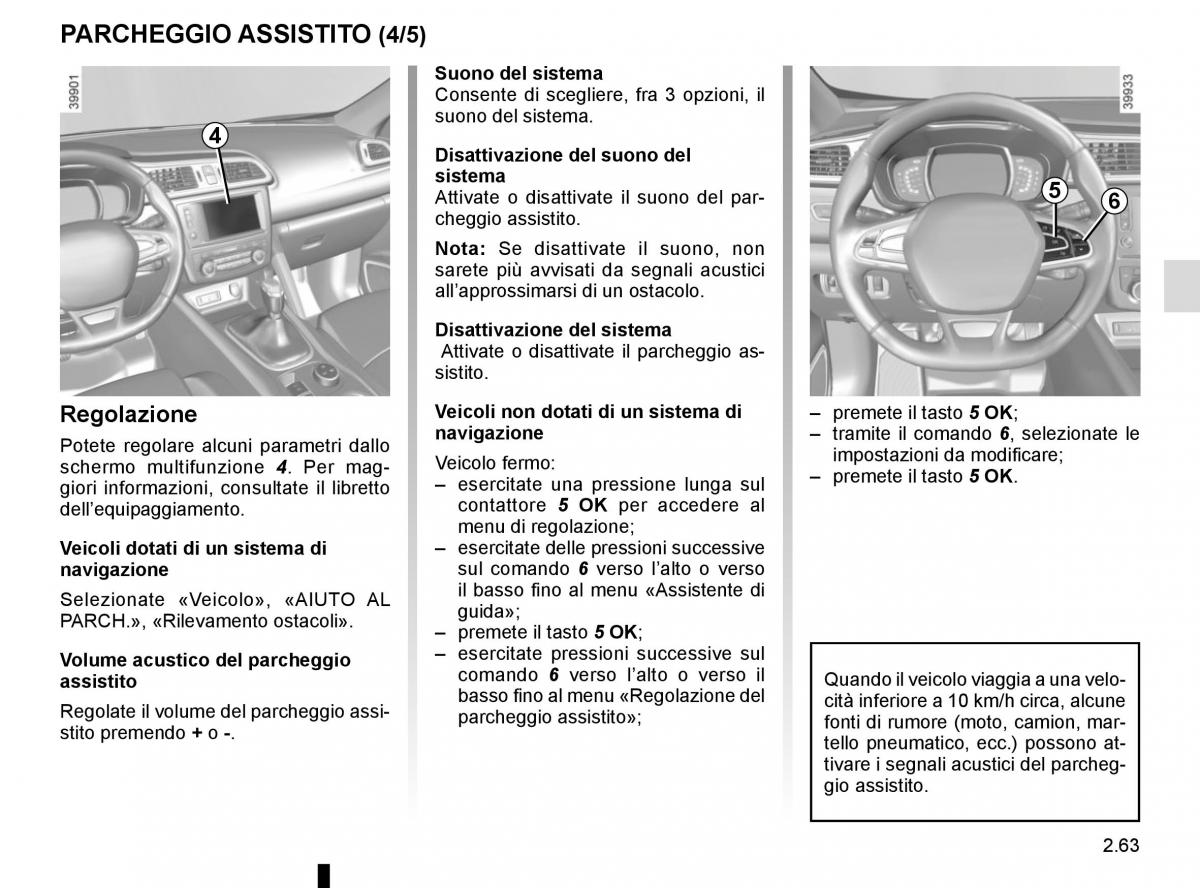 Renault Kadjar owners manual manuale del proprietario / page 167