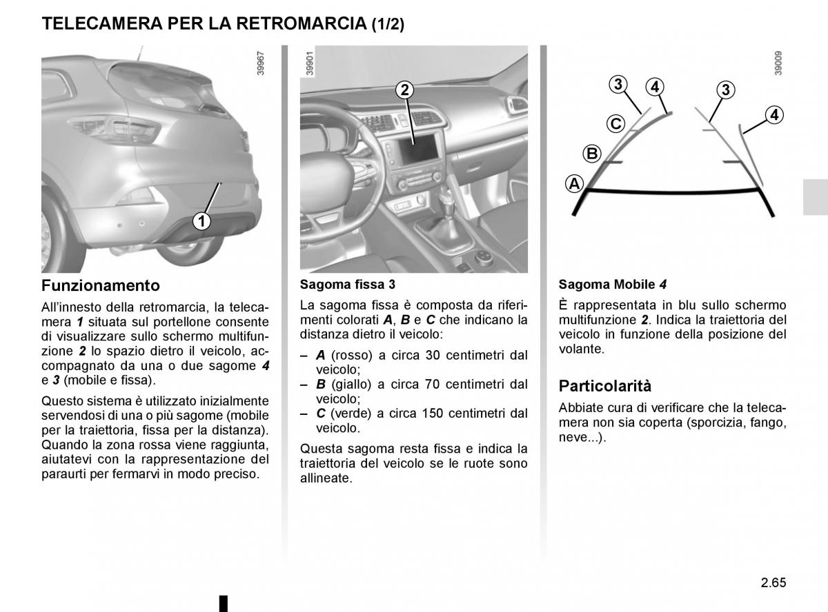 Renault Kadjar owners manual manuale del proprietario / page 169