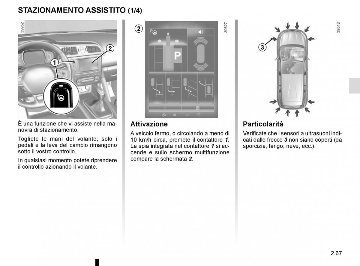 Renault Kadjar owners manual manuale del proprietario / page 171