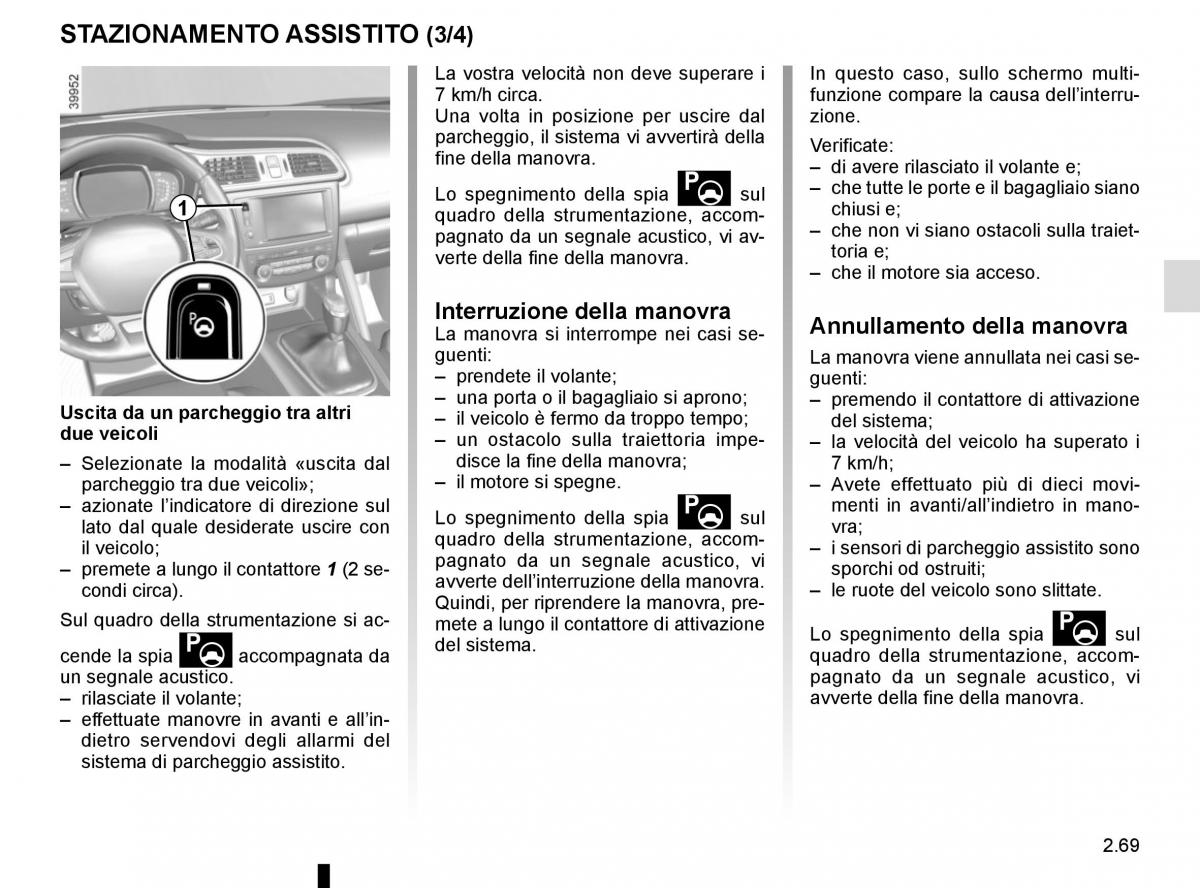 Renault Kadjar owners manual manuale del proprietario / page 173