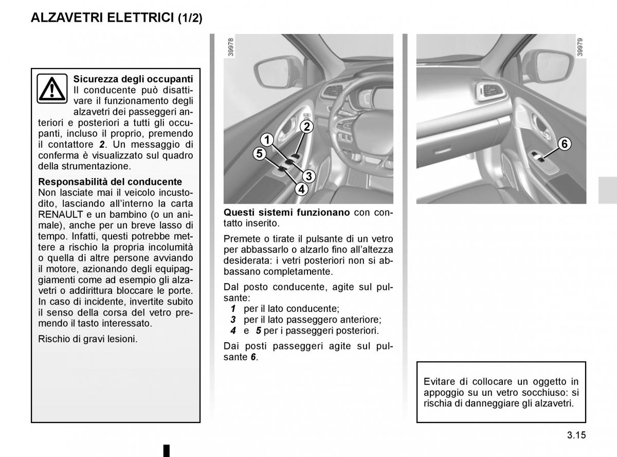 Renault Kadjar owners manual manuale del proprietario / page 193